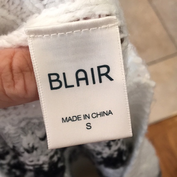 Blair Cream Fair Isle Sweater, Small - Picture 6 of 7